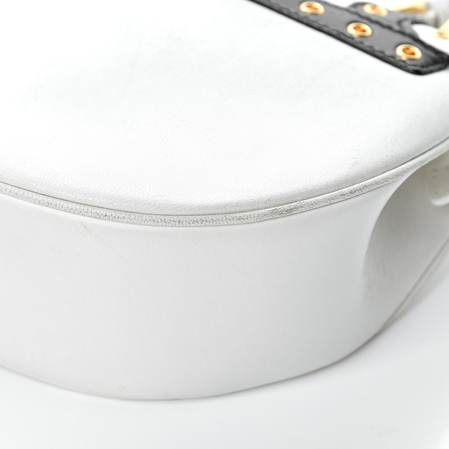 Versace Calfskin Vanitas Crossbody Bag White 15 of 21