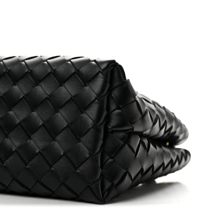 Bottega Veneta Nappa Intrecciato Small Andiamo With Chain Shoulder Bag Black 9 of 11