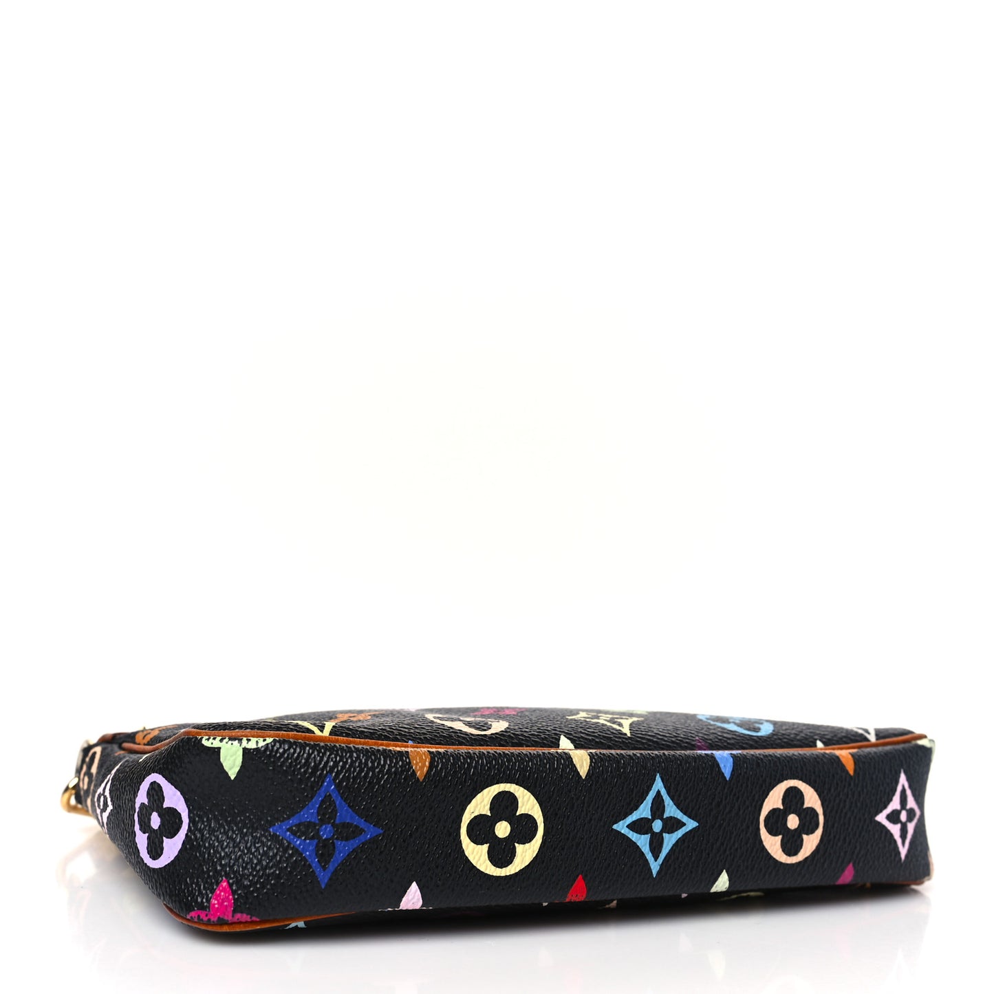 Monogram Multicolor Pochette Accessories Black