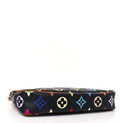 Louis Vuitton Monogram Multicolor Pochette Accessories Black 4 of 8