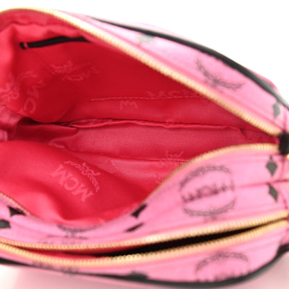 MCM Visetos Mini Camera Crossbody Bag Pink 5 of 12