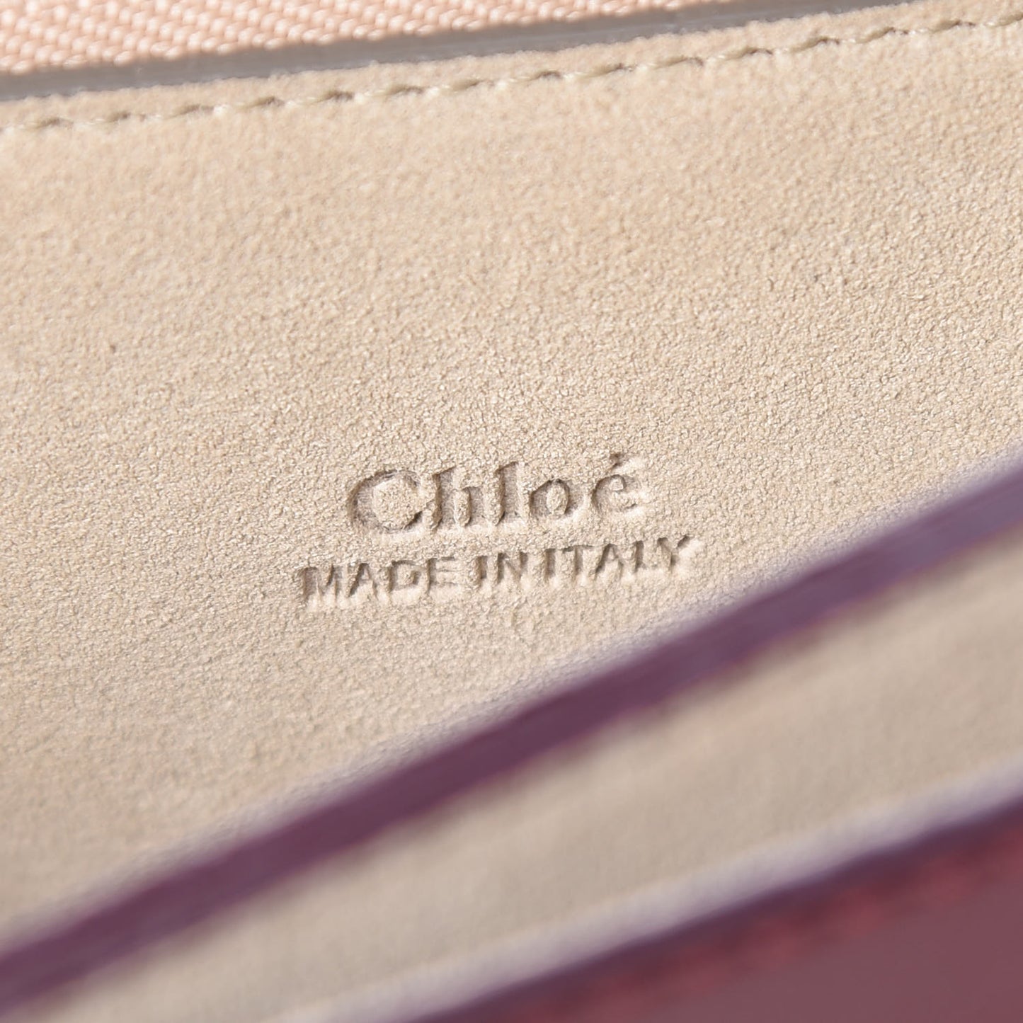 Calfskin Suede Medium Faye Shoulder Bag Plum Purple