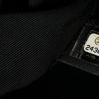 Chanel Calfskin Quilted Large Shopping Tote Black 8 of 14