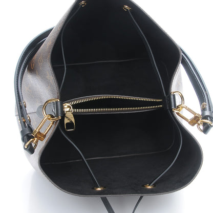 Louis Vuitton Monogram Neonoe MM Black 5 of 7