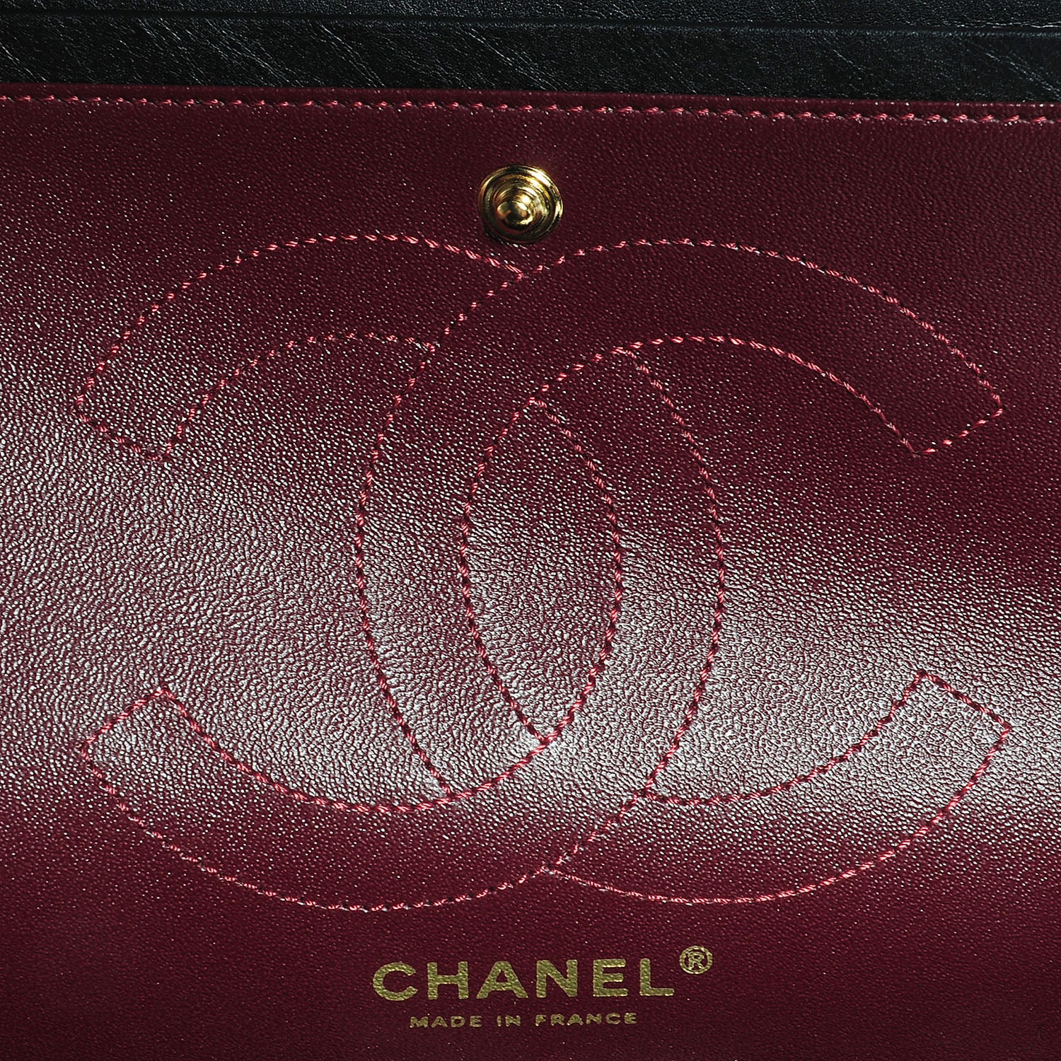 Chanel Aged Calfskin Quilted 2.55 Reissue 226 Flap Black 8 of 9