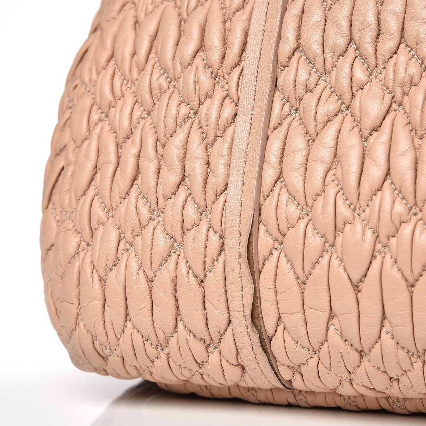 Nappa Matelasse Shoulder Bag Cammeo