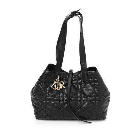 Christian Dior Calfskin Macrocannage Medium Toujours Black 1 of 10