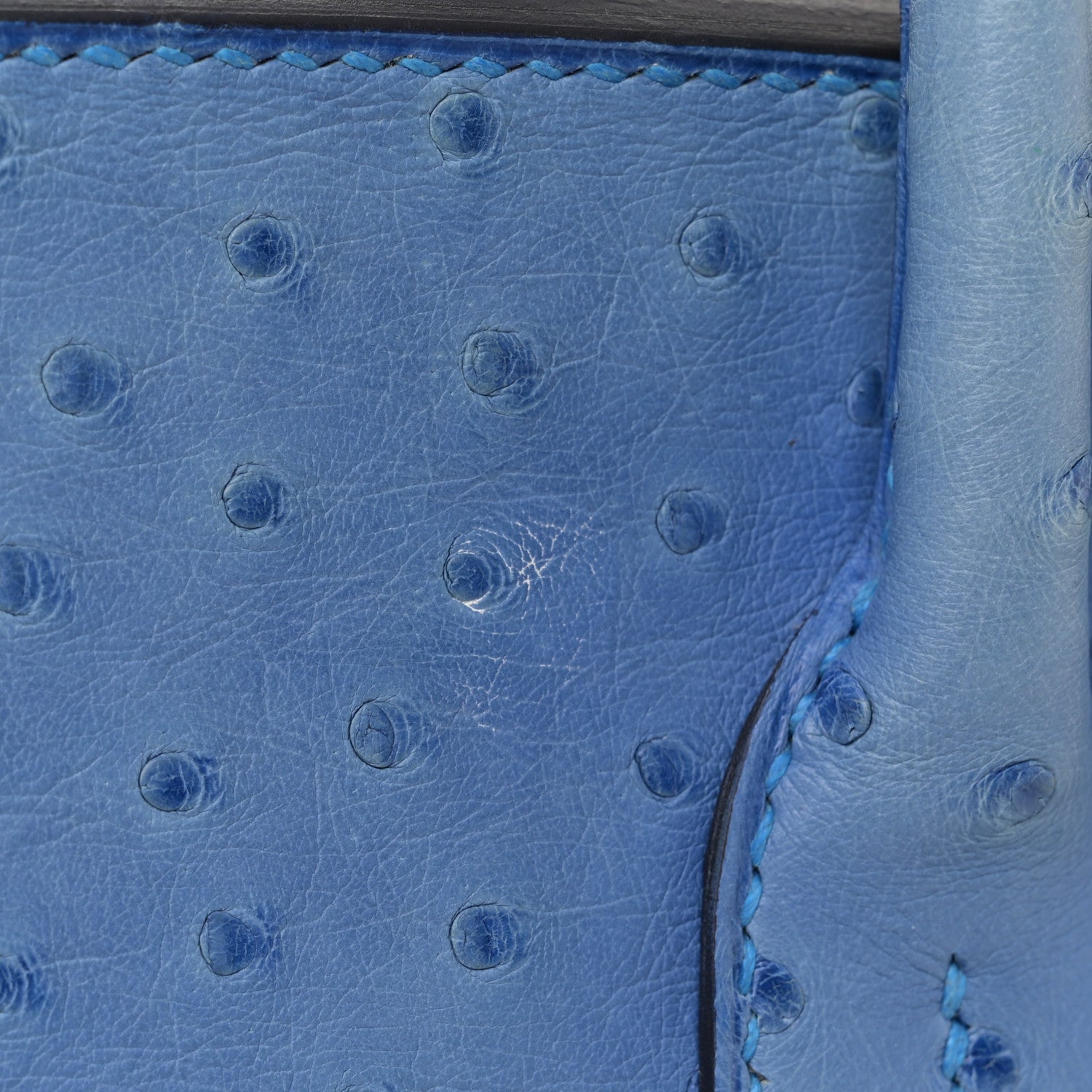 Hermes Ostrich Birkin 30 Mykonos 11 of 15