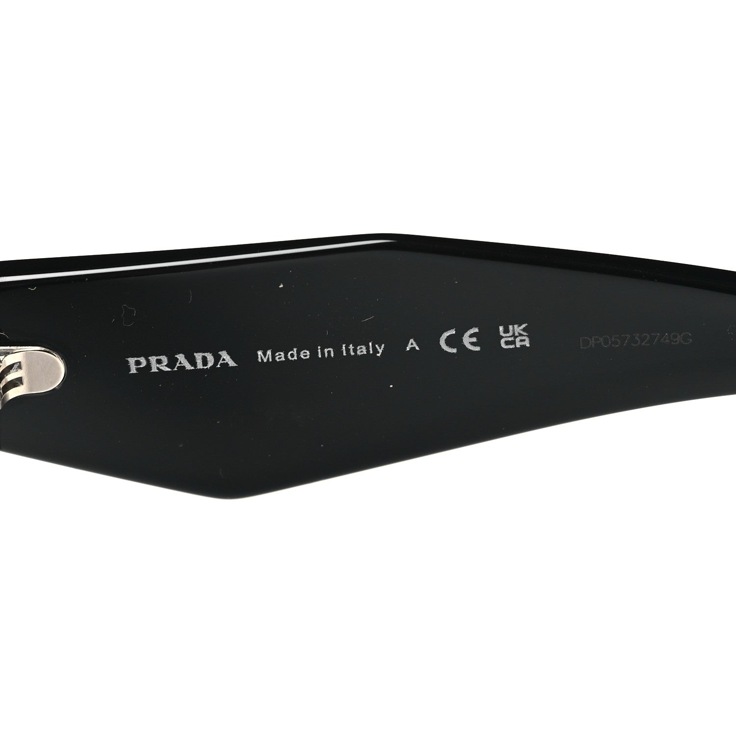 Prada Acetate Symbole Sunglasses SPR 17W Black 5 of 7