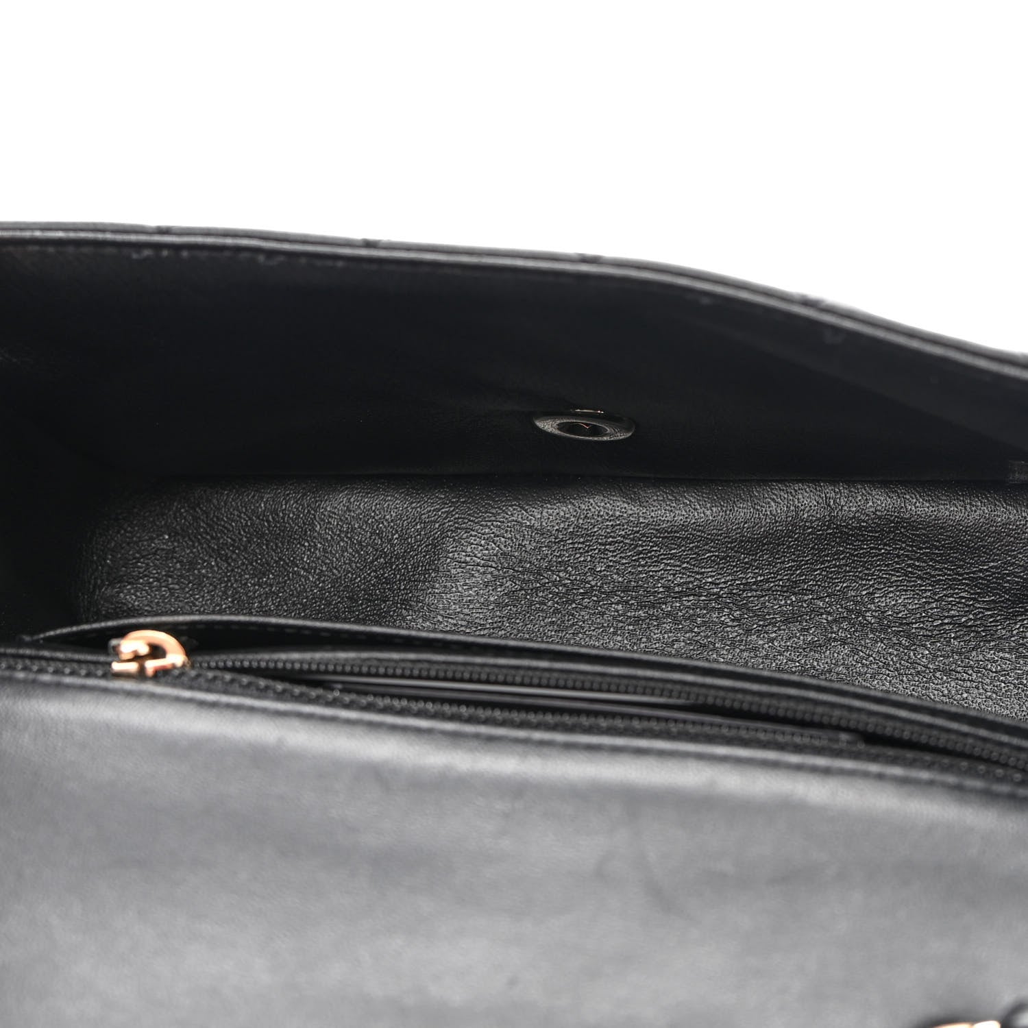 Chanel Lambskin Quilted Mini Rectangular Flap Black 5 of 9
