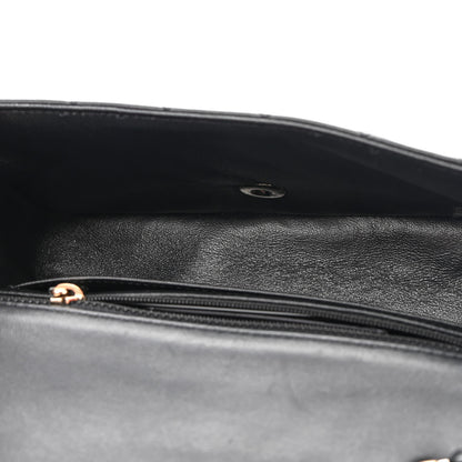 Chanel Lambskin Quilted Mini Rectangular Flap Black 5 of 9