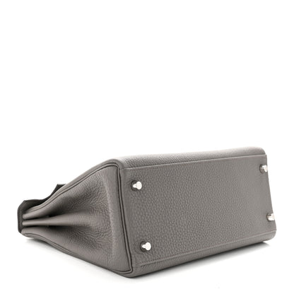 Hermes Togo Kelly Retourne 28 Etain 4 of 11
