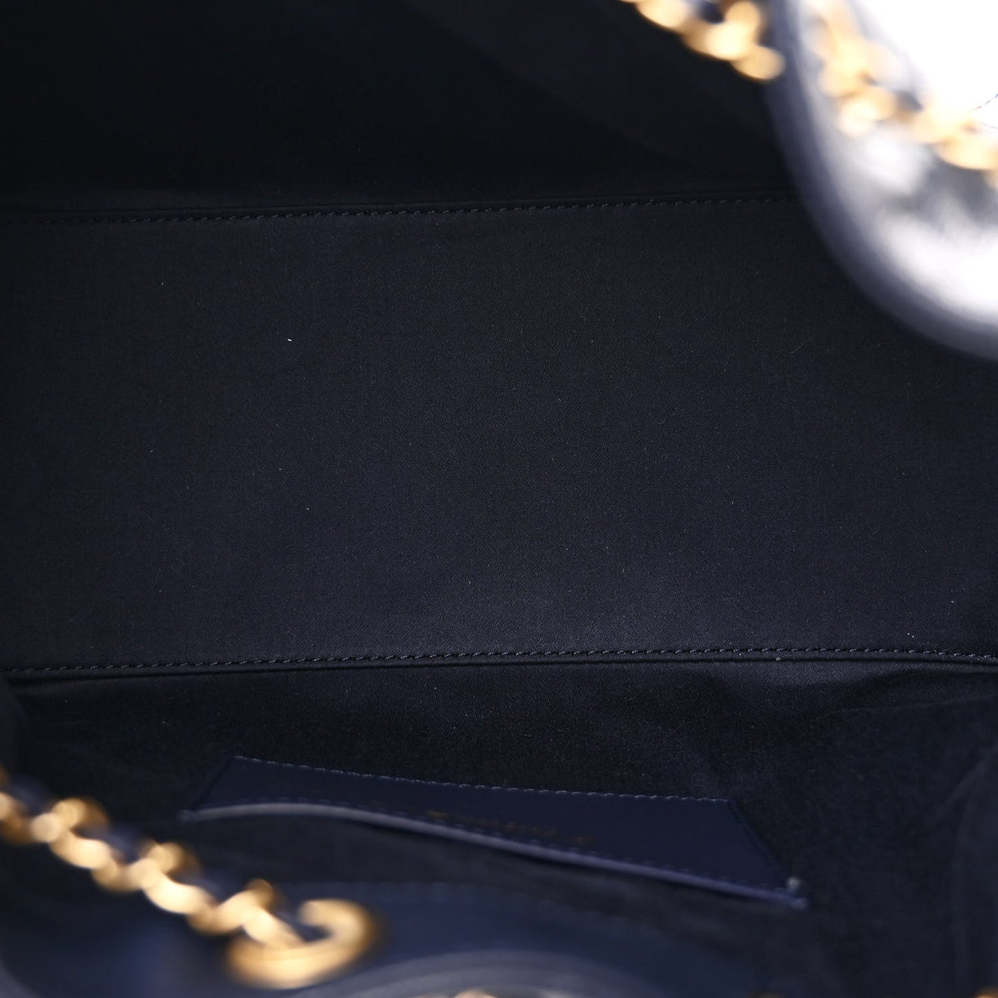 Caviar Quilted Small Chanel 25 Handbag Dark Navy