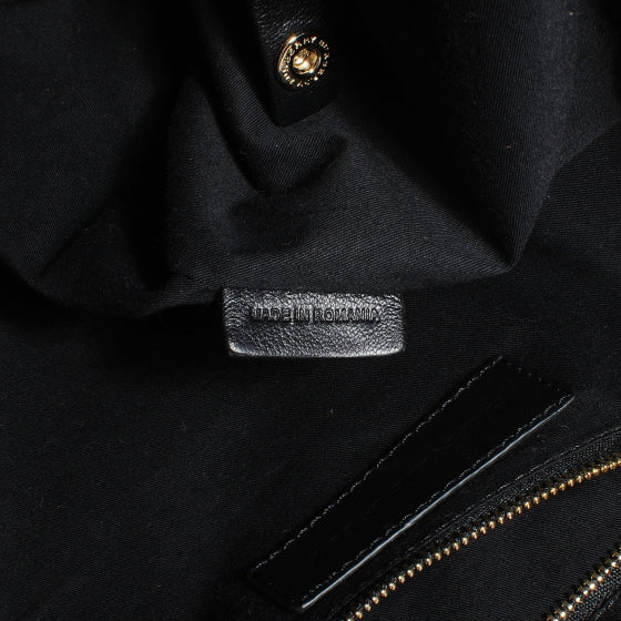 Burberry Lambskin Small Canterbury Tote Black 11 of 11