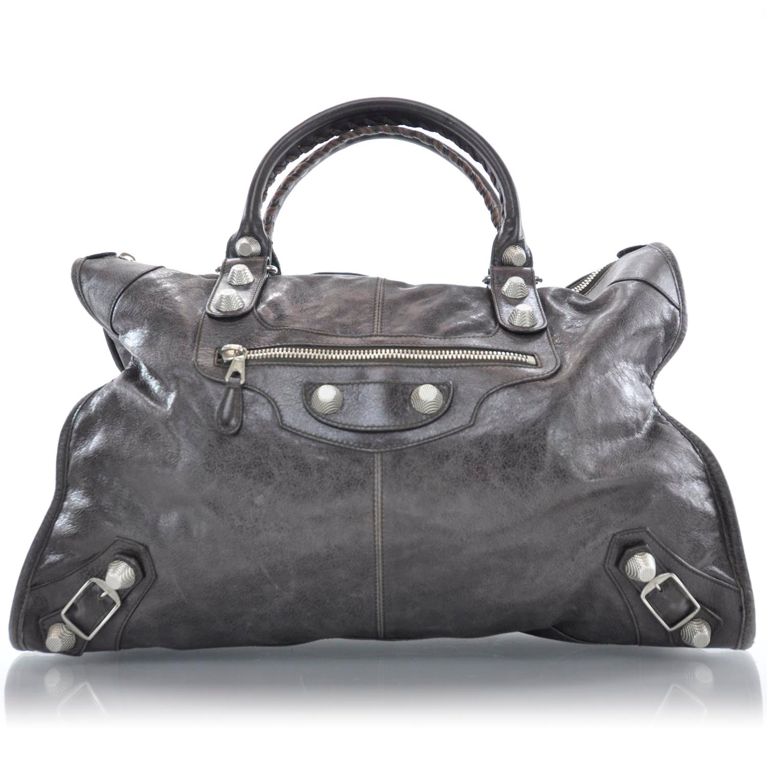 Balenciaga Agneau Giant Weekender 1 of 9