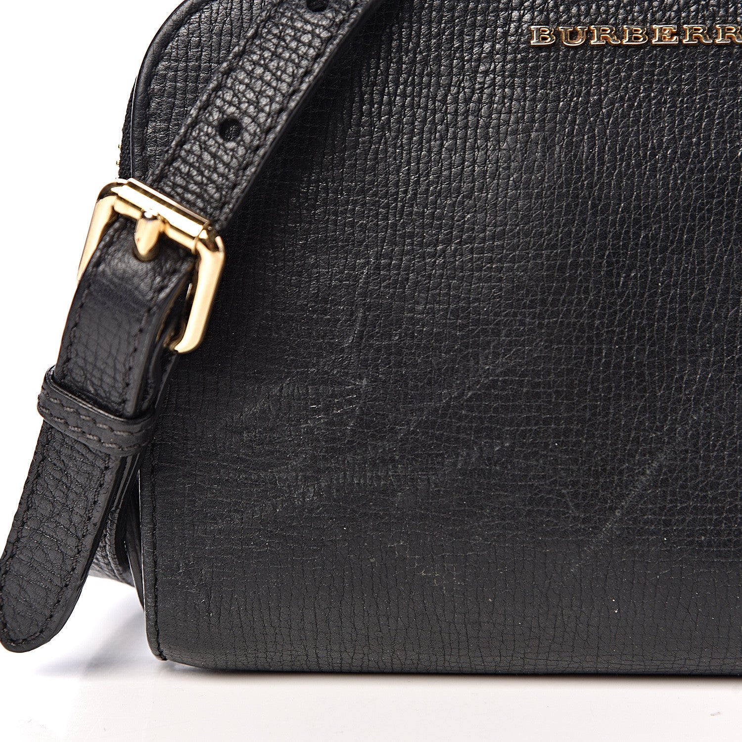 Burberry Grain Calfskin Small Crossbody Bag Black 11 of 14