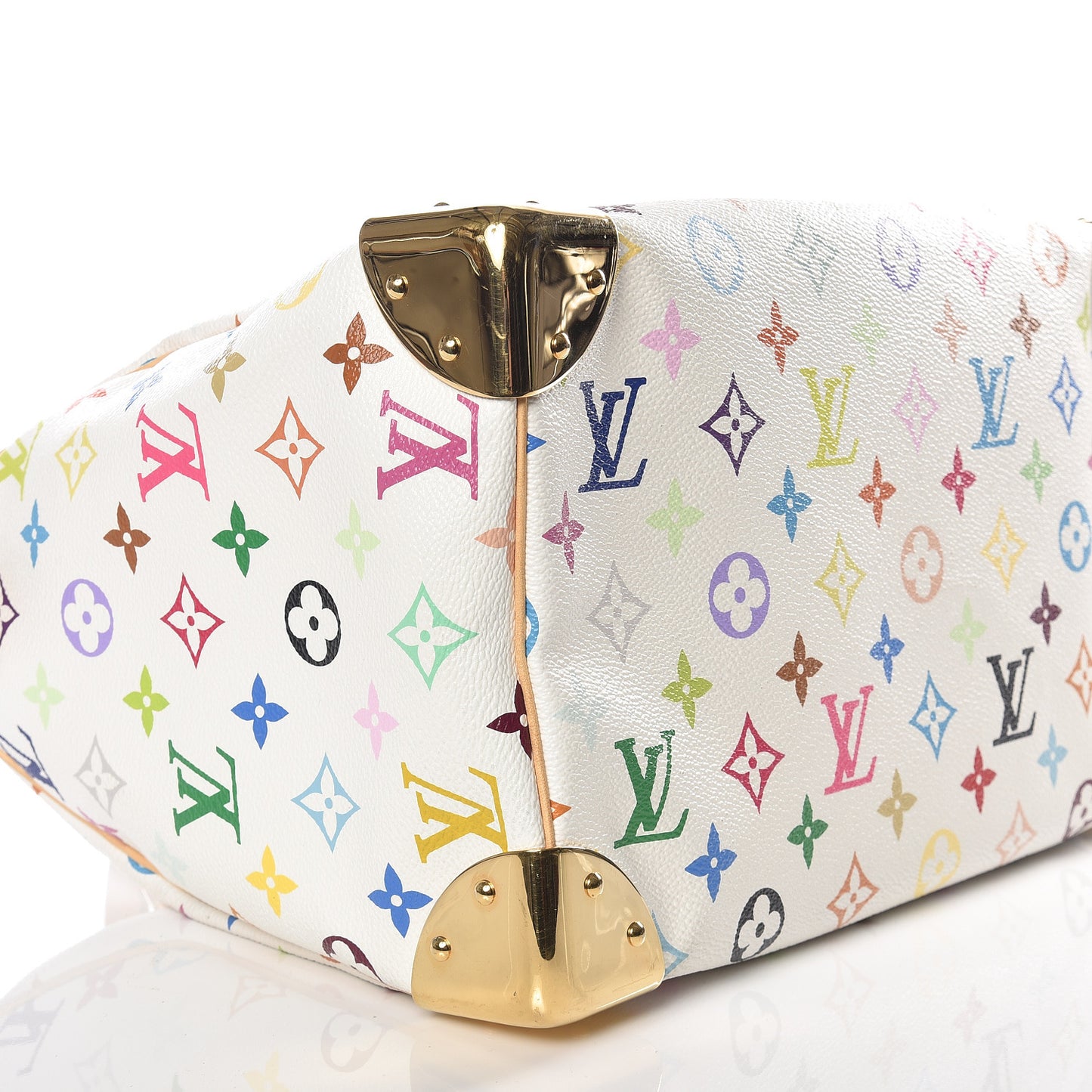 Monogram Multicolor Speedy 30 White