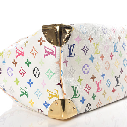 Louis Vuitton Monogram Multicolor Speedy 30 White 5 of 8