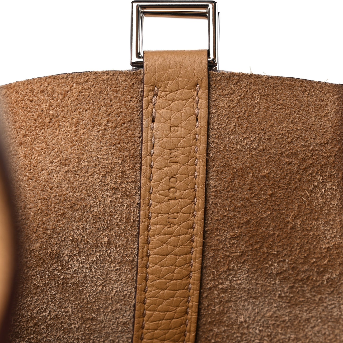 Taurillon Clemence Picotin Lock 18 PM Biscuit
