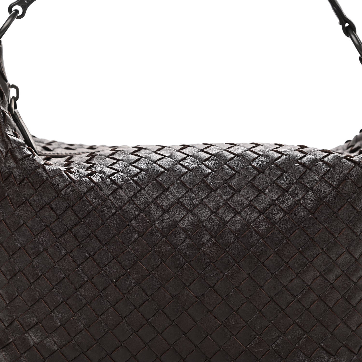 Bottega Veneta Nappa Intrecciato Small Shoulder Bag Ebano 7 of 10
