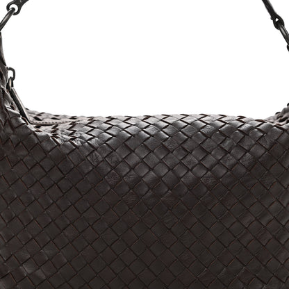 Bottega Veneta Nappa Intrecciato Small Shoulder Bag Ebano 7 of 10