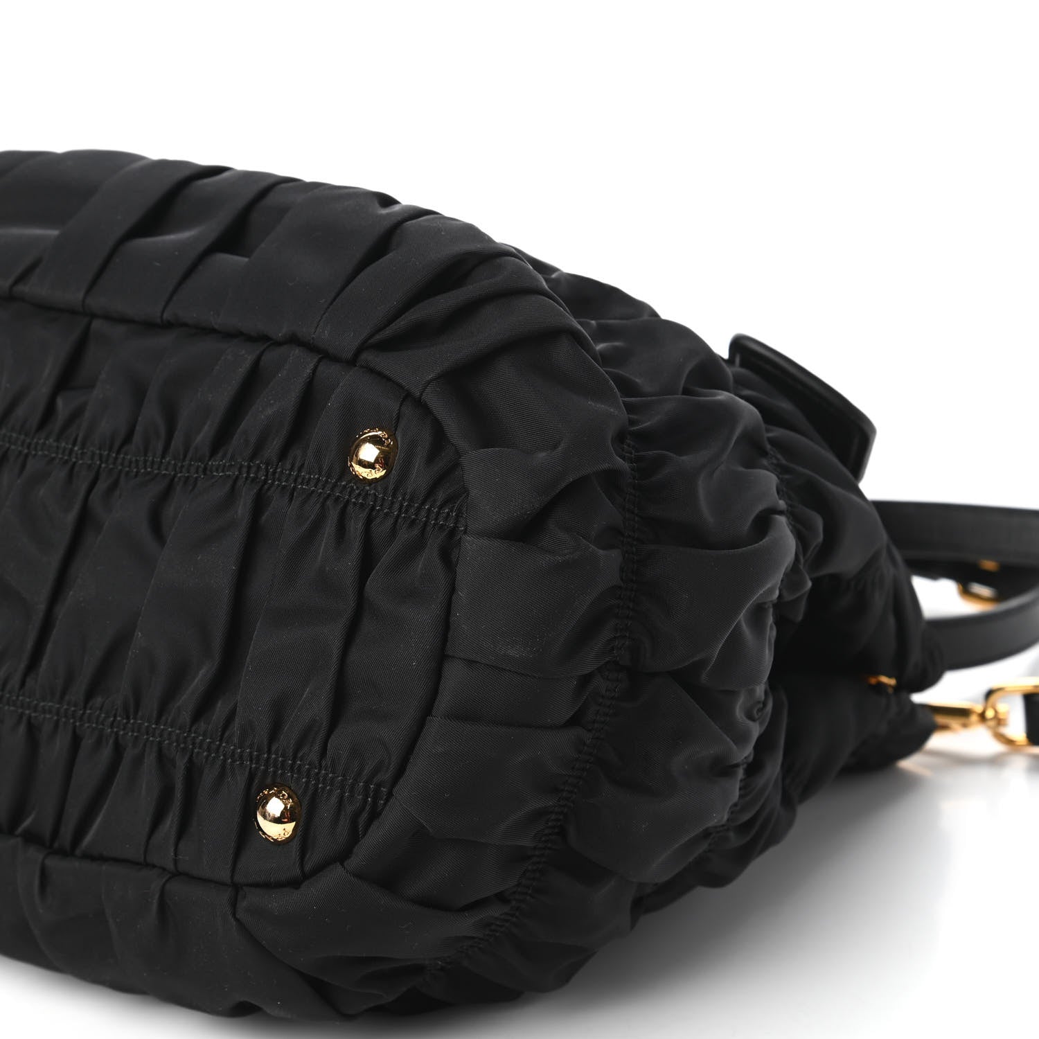 Prada Tessuto Nylon Gaufre Tote Black 7 of 10
