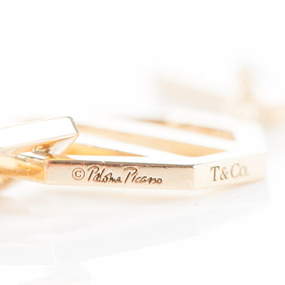 Tiffany 18K Yellow Gold Medium Zellige Link Bracelet 4 of 7