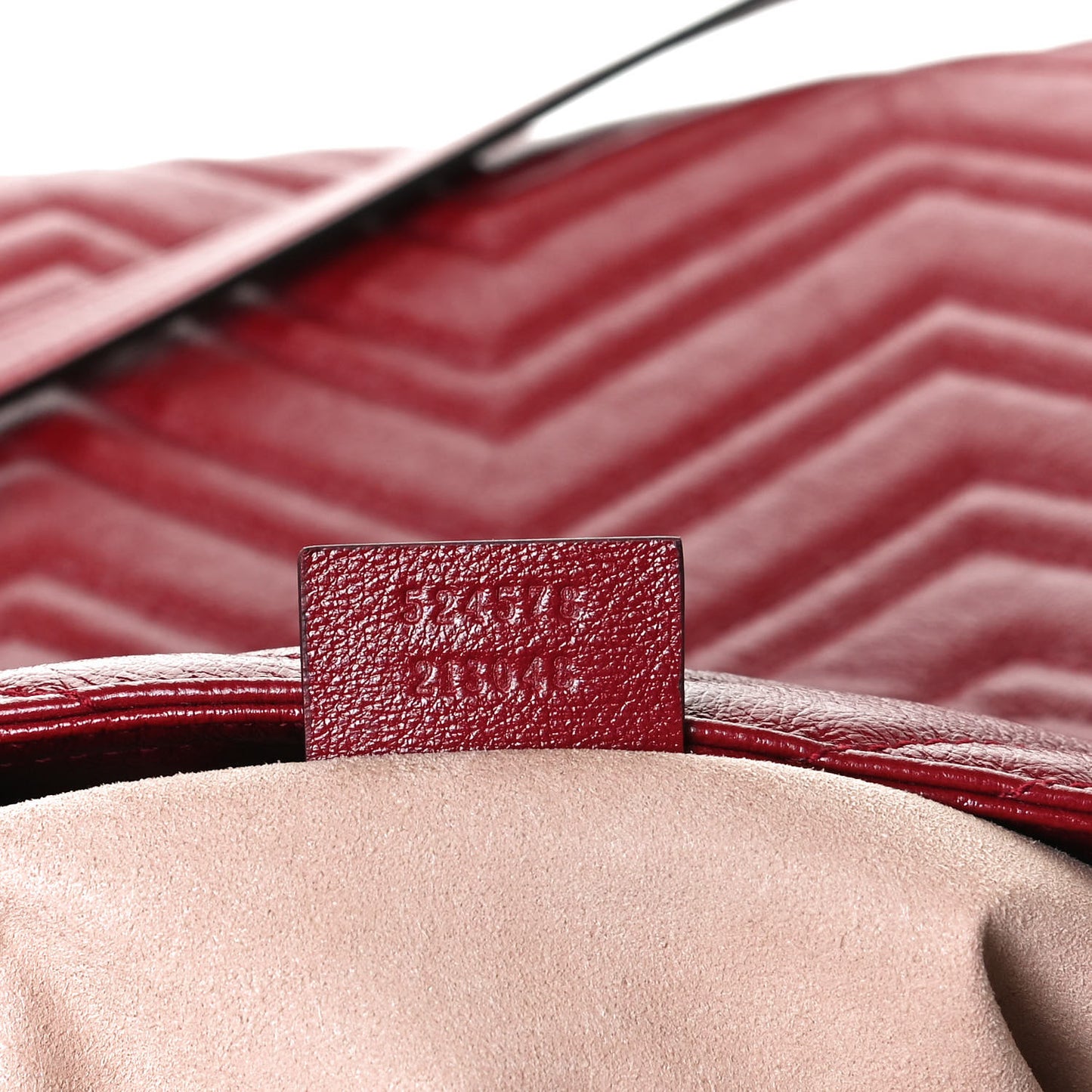 Azalea Calfskin Matelasse Medium GG Marmont Slim Tote Romantic Cerise