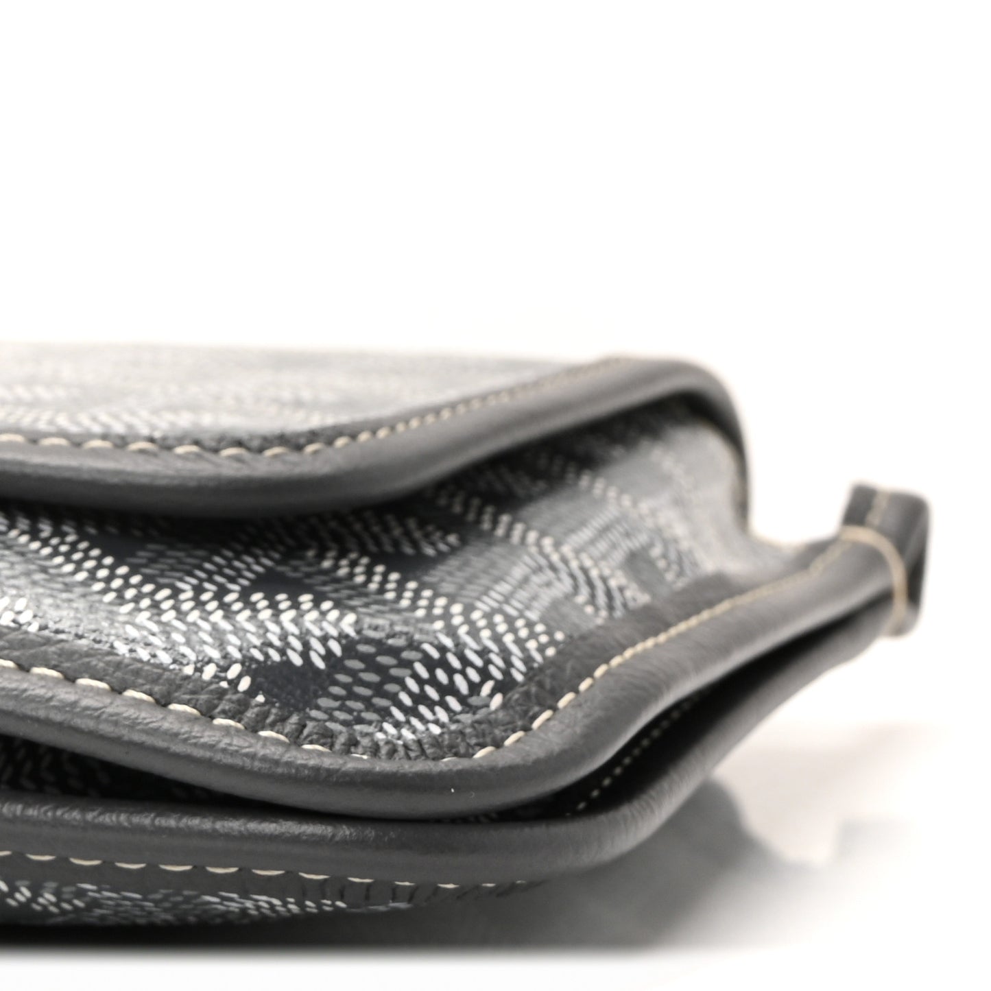 Goyardine Plumet Wallet Clutch Grey