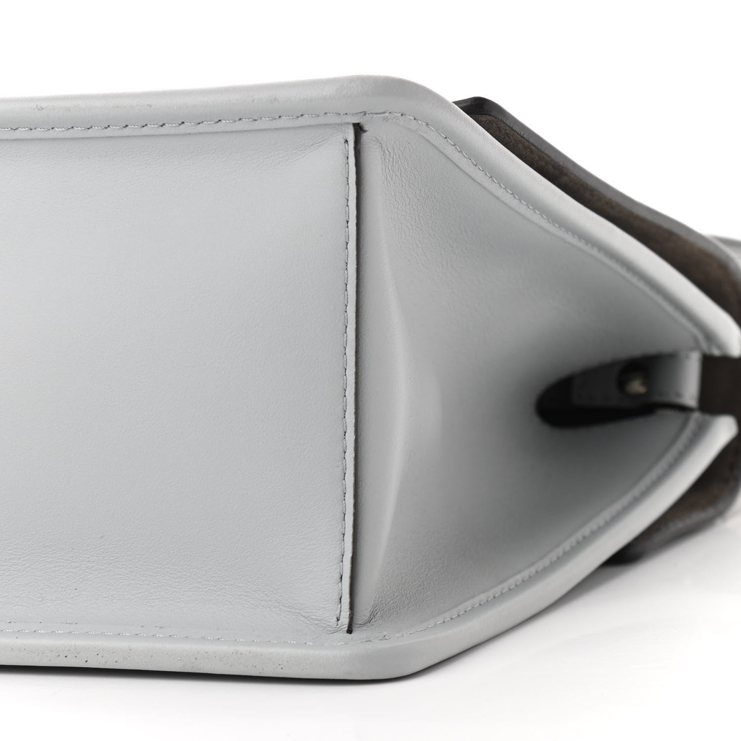 Fendi Vitello Century Opaco F is Fendi Kan I Shoulder Bag Grigio Perla 10 of 10