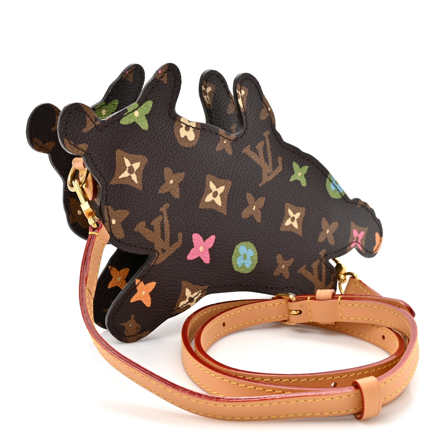 Louis Vuitton X TYLER THE CREATOR Monogram Craggy Dog On Strap Chocolate 3 of 10