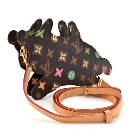 Louis Vuitton X TYLER THE CREATOR Monogram Craggy Dog On Strap Chocolate 3 of 10