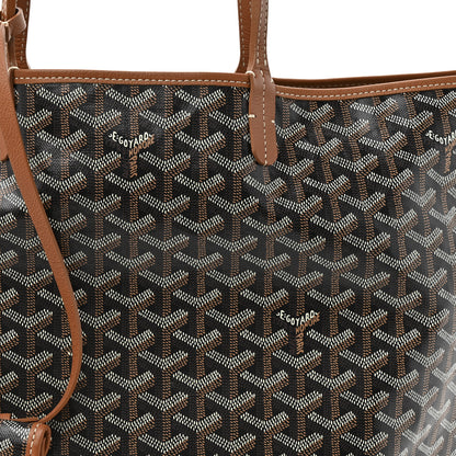 Goyard Goyardine Saint Louis PM Black Gold 8 of 10