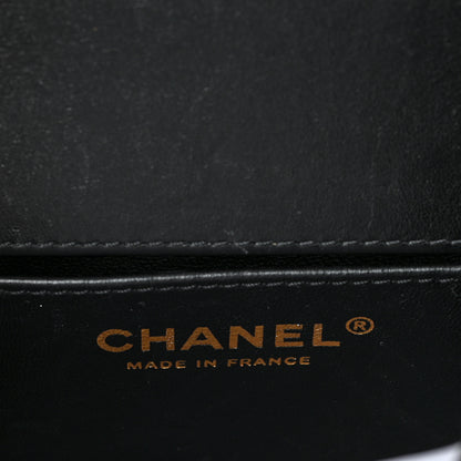 Chanel Velvet Quilted Small Boy Messenger Bag Black 6 of 9