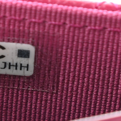 Chanel Caviar Quilted Flap Card Holder Wallet Fuchsia 8 of 12