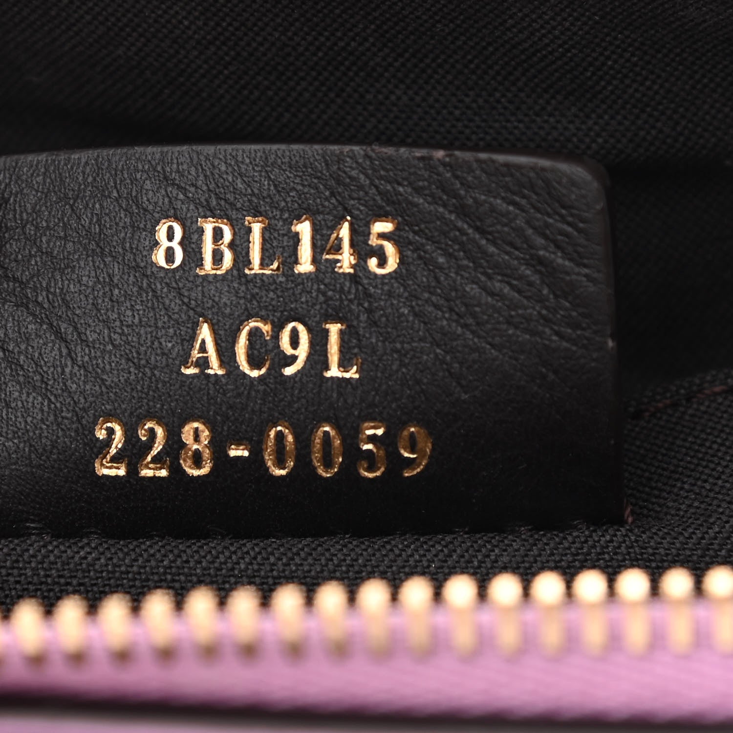 Fendi Vitello King Logo Embossed Mini By The Way Boston Bag Violetta 7 of 10