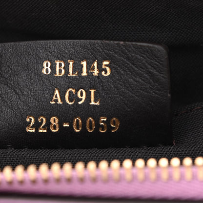 Fendi Vitello King Logo Embossed Mini By The Way Boston Bag Violetta 7 of 10