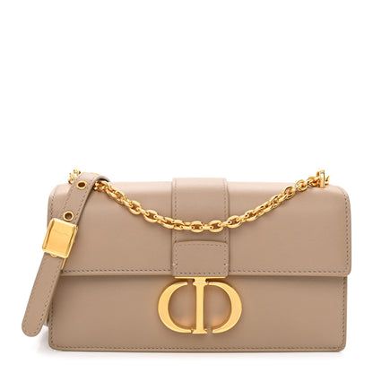 Christian Dior Grained Calfskin 30 Montaigne East West Chain Flap Bag Hazelnut 1 of 10
