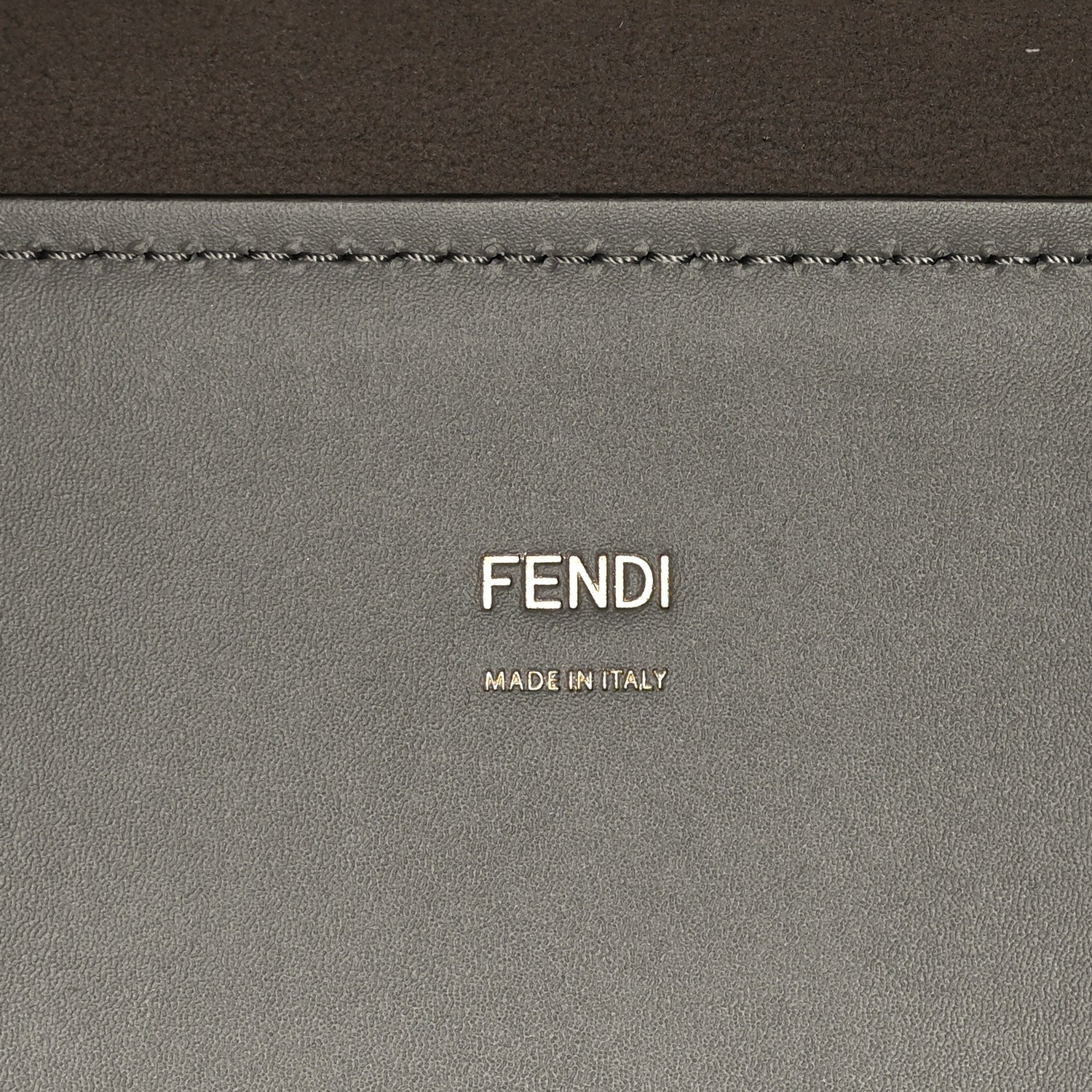 Fendi Vitello King Plexiglass Logo Embossed Medium Fendi Sunshine Shopper Tote Moon 6 of 8