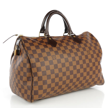 Louis Vuitton Damier Ebene Speedy 35 3 of 8