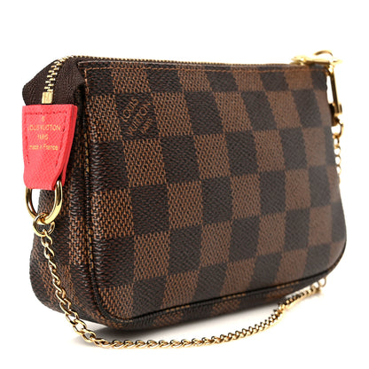 Louis Vuitton Damier Ebene 2016 Christmas Animation Mini Pochette Accessories 2 of 9