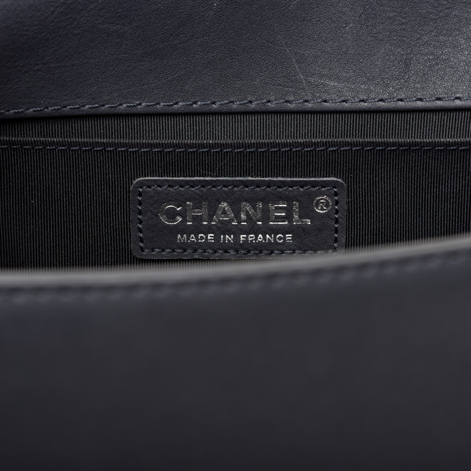 Chanel Calfskin Quilted Metal Embellished Paris Dallas Medium Boy Flap Grey 8 of 12