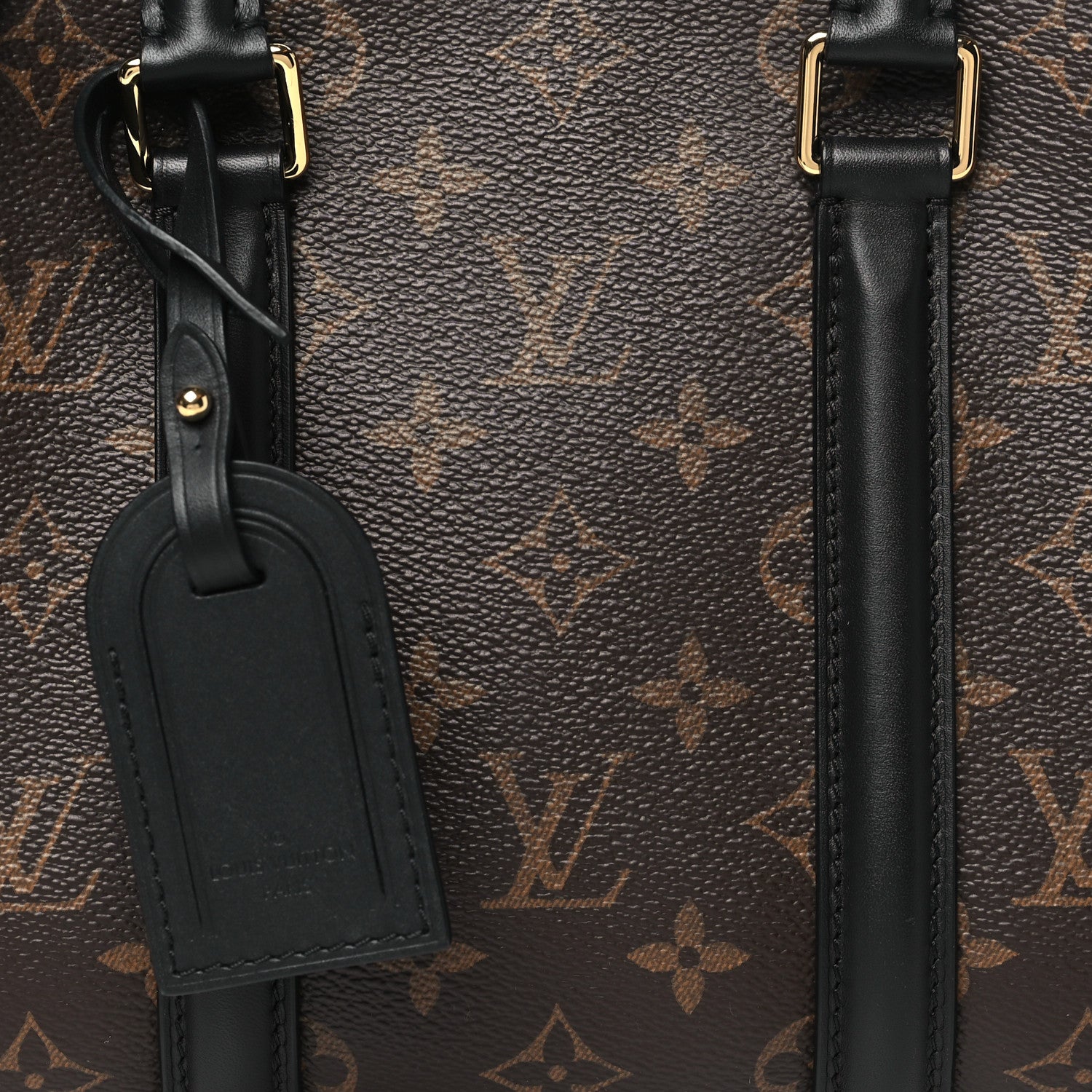 Louis Vuitton Monogram Soufflot BB Black 7 of 10