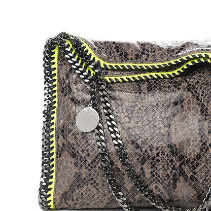 Stella McCartney Eco Python Small Falabella Tote Brown 6 of 8