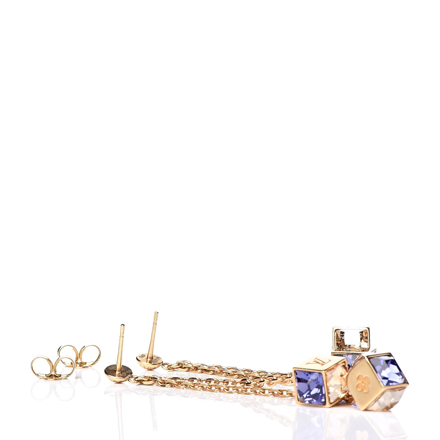 Swarovski Gamble Earrings Azur Gold