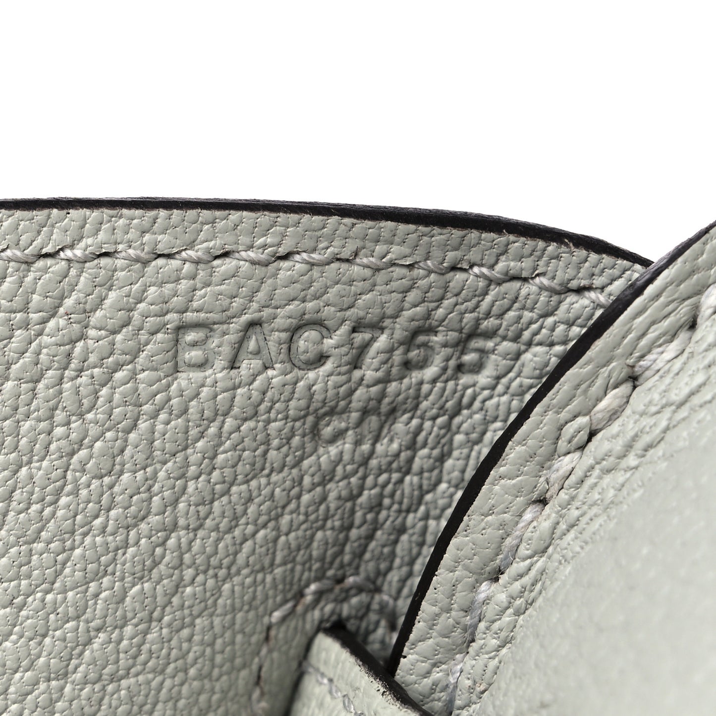 Togo Birkin 30 Gris Neve