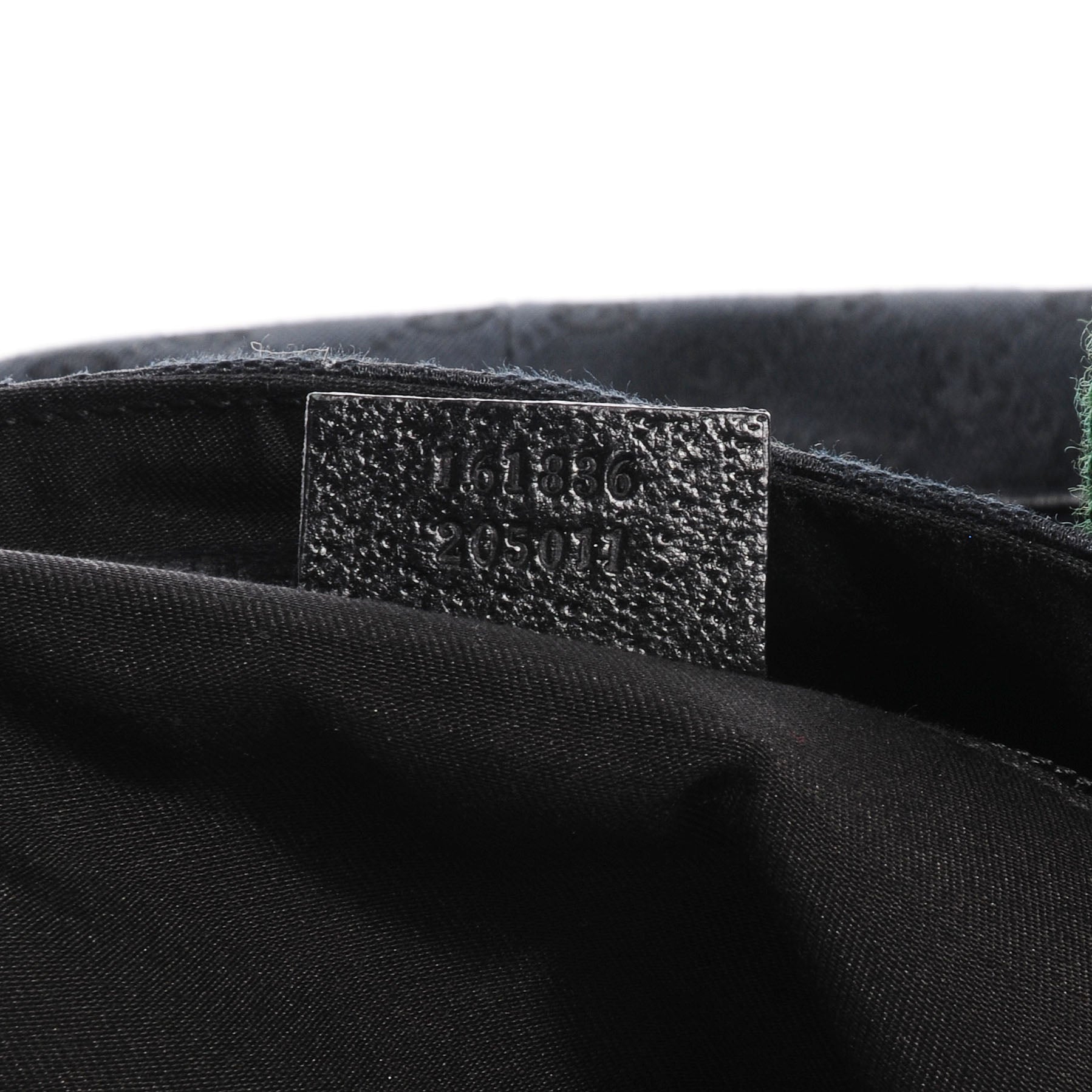 Gucci GG Monogram Medium Web Handle Double Pocket Tote Black 7 of 7