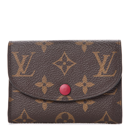 Louis Vuitton Monogram Rosalie Coin Purse Fuchsia 1 of 7