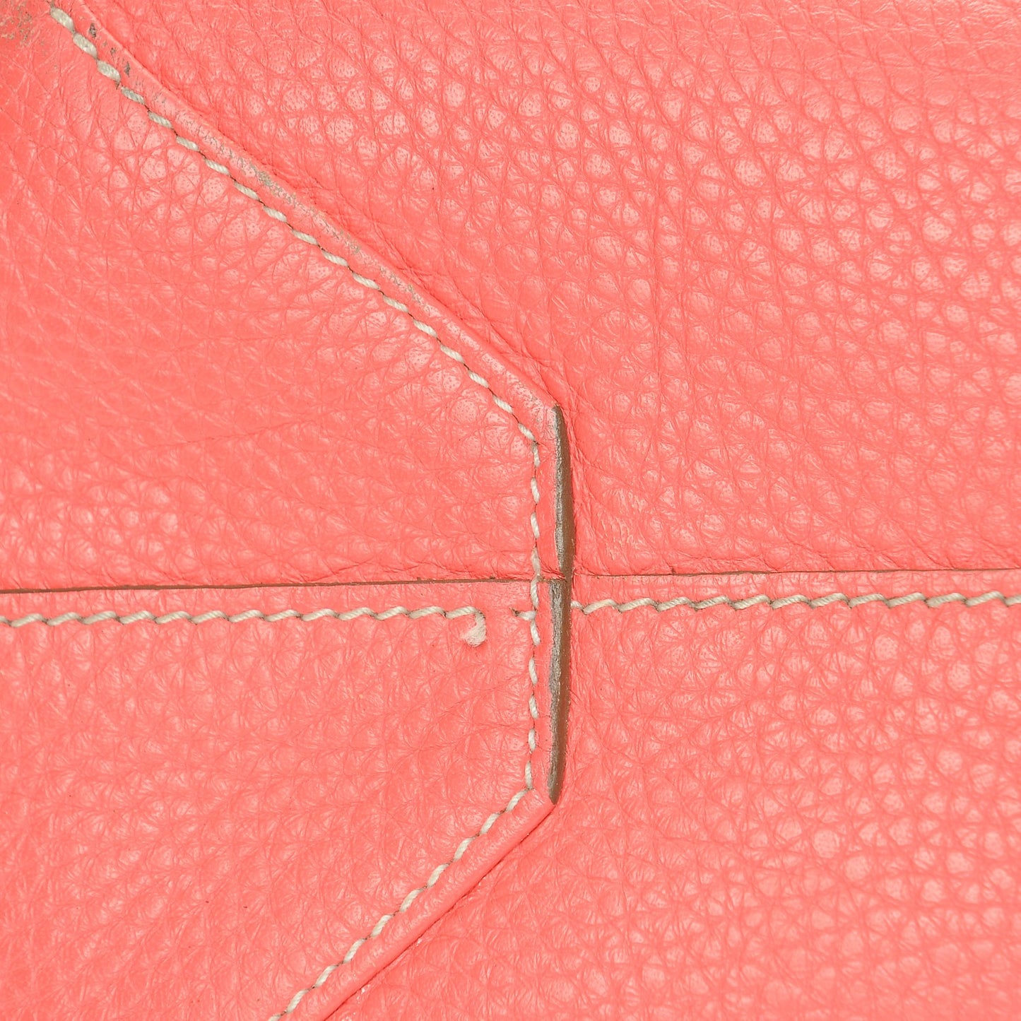Taurillon Clemence Double Sens 36 Reversible Tote Peony Sanguine