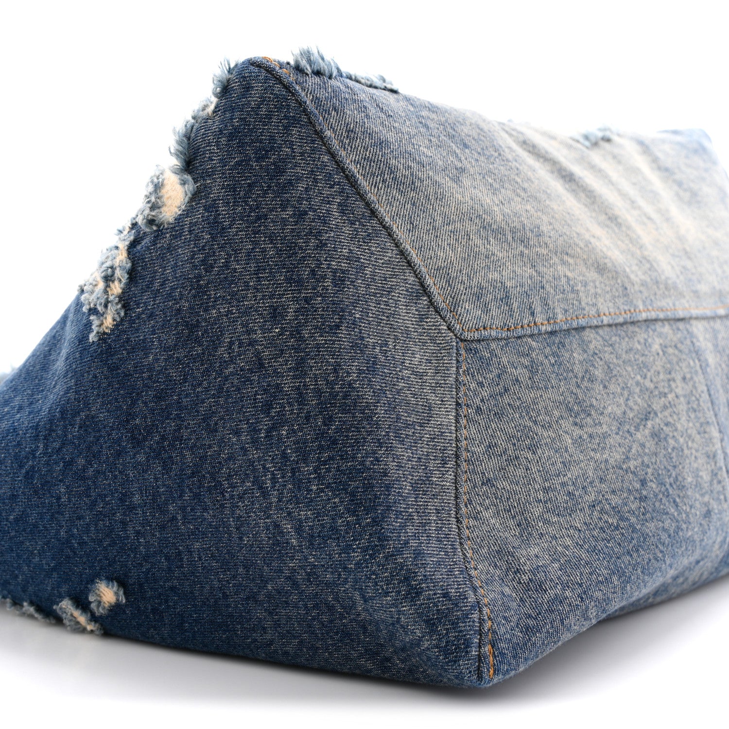 Marc Jacobs Denim The Rip and Repair The Sack Bag Punk Indigo 9 of 10